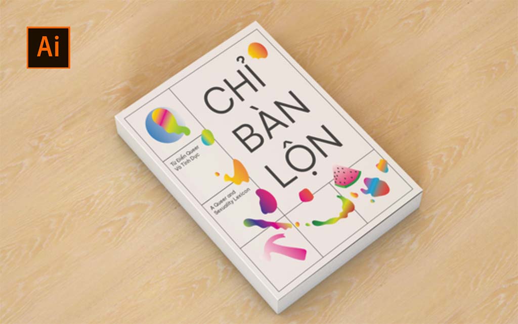 Adobe Illustrator book cover mockup