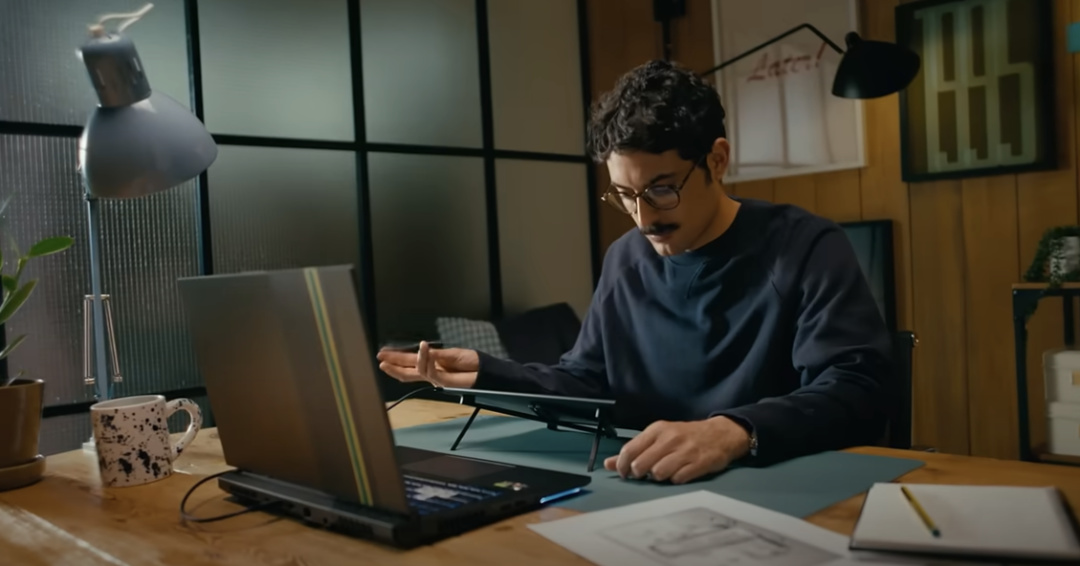 Wacom Movink OLED drawing display