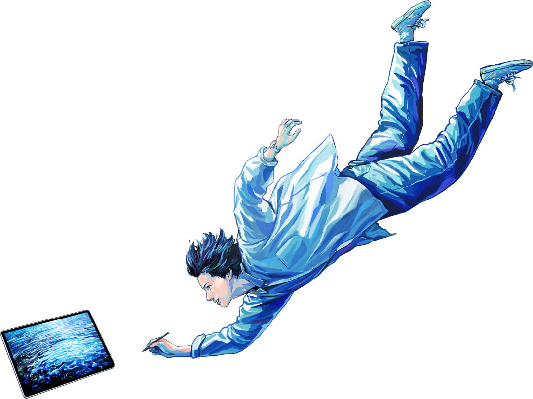 Wacom MovinkPad Pro 14 drawing