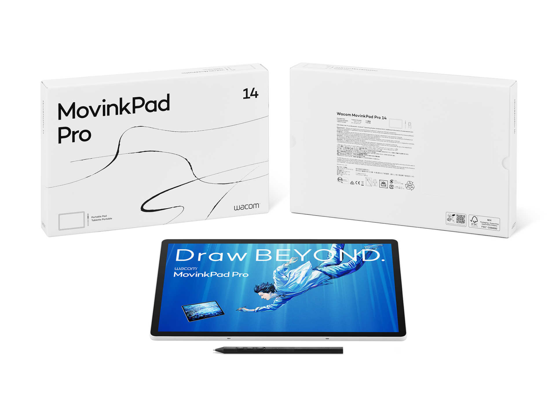 MovinkPad Pro 14 display box