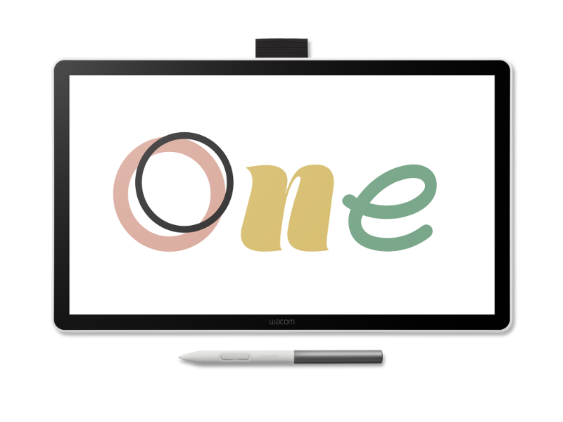 Wacom One 14 drawing display