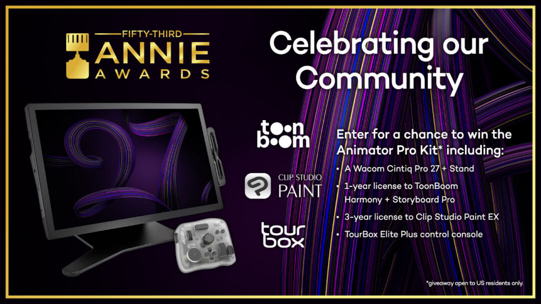 Wacom_AnnieAwards_Feb2026_Blog_Feature Image