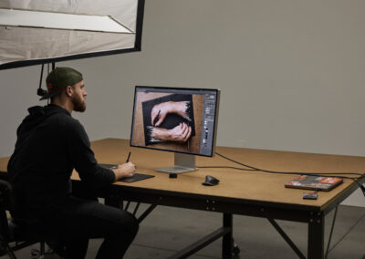 How photographer Caleb Kerr went meta by shooting Intuos Pro … then editing with Intuos Pro