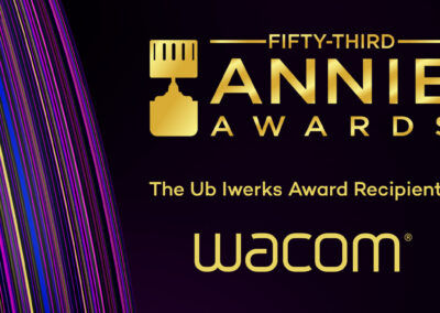 Wacom Receives Ub Iwerks Award for Lasting Impact on Animation at the 53rd Annie Awards