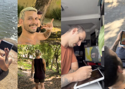 Henrique Friedrichs doesn’t wait for the right moment to create. MovinkPad 11 goes wherever he does