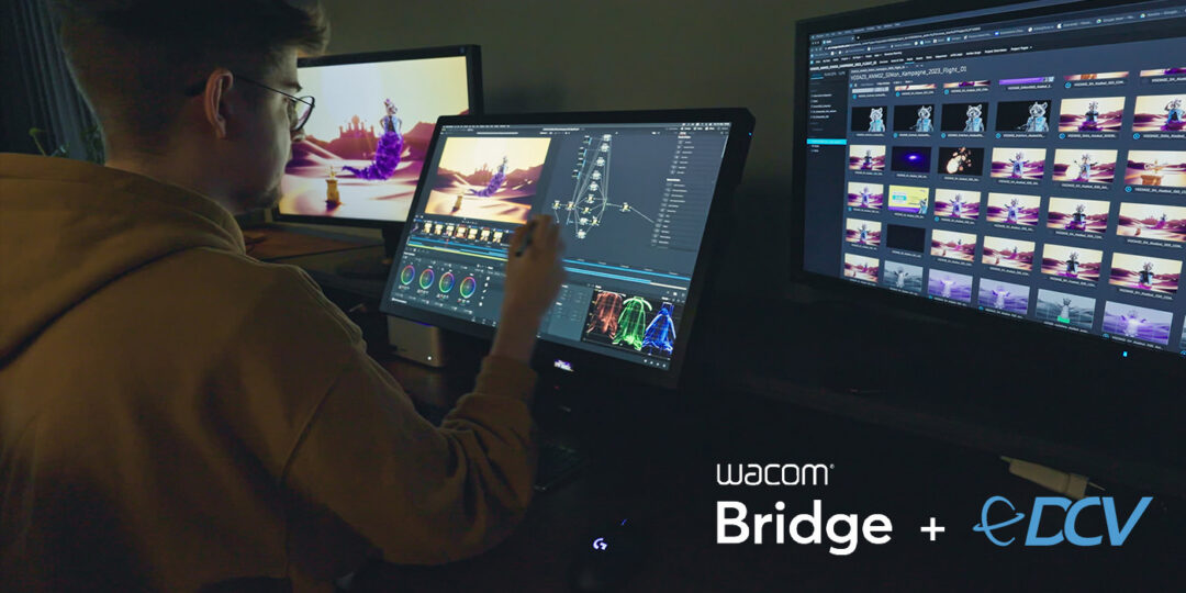 How creative teams can work remotely without sacrificing performance, precision, or productivity: Wacom Bridge x DCV Integration